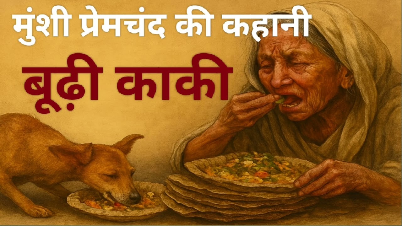 रोटी के एक टुकड़े को तरसती बूढ़ी काकी#मुंशीप्रेमचंद#कहानी#बुढ़ापाकादर्द#रिश्तोंकासच#हिंदीसाहित्य#
