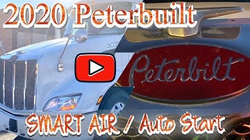 2020 Peterbuilt Smart Air• Auto Start Feature. #Peterbuilt #TruckerWild #Trigger #AutoStart