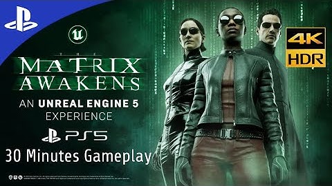 The Matrix Awakens: An Unreal Engine 5 Experience | Tech Demo | PS5 Gameplay [4K-HDR-60fps]