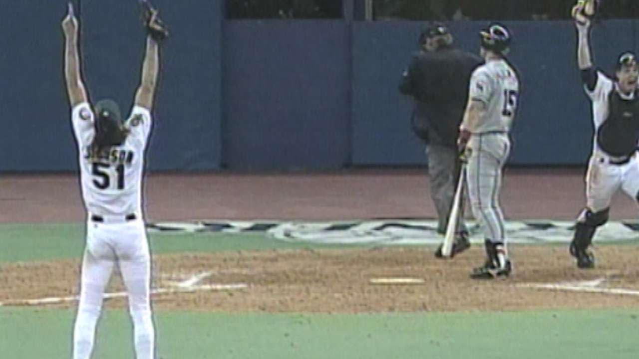 Randy Johnson K's Salmon to Win AL West in 1995 