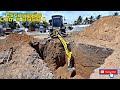 Escavação de sisterna Completa com Retrôescavadeira New Holland B95B