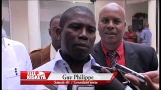 Arrestation de Guy Philippe: Propos du Sénateur élu après la remise de son certificat au CEP