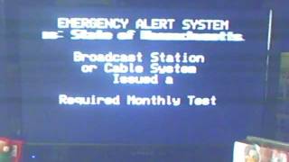 Cable Emergency Alert system test