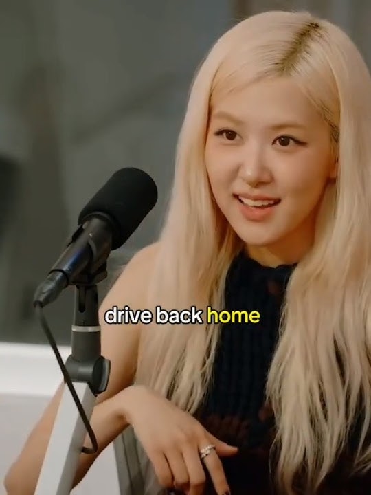 Rosé talking about Jungkook openly 😯 #rosé #blackpink #jungkook #bts #apt #shorts #kpop #music