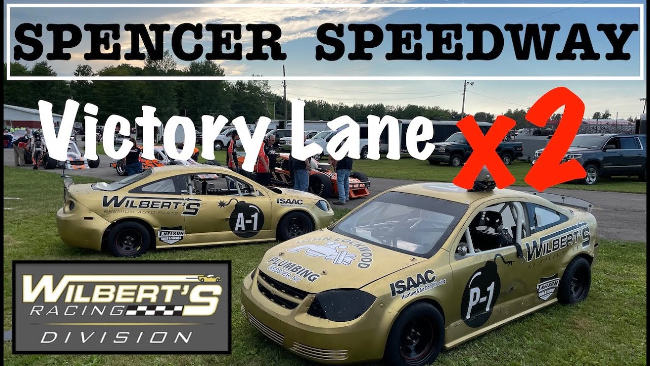 Andy Lewis Jr. Goes to Victory Lane two times at Spencer Speedway in ...