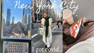 NYC WEEK IN MY LIFE + I got covid… | shopping in SOHO, Central Park, Brooklyn bridge, & more!! by Maddie Burch 1,648 views 2 years ago 18 minutes