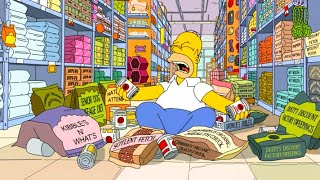 Homero devora un supermercado de delicias L0S SlMPS0NS Capitulos completos en español Latino