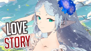 Nightcore - Love Story (Soft Rock Version) (Nostalgia Hit) (Lyrics) screenshot 4