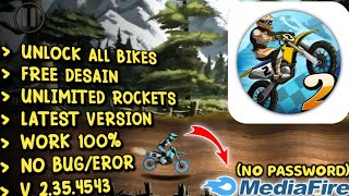 dwonload mad skill motocross 2 mod apk versi 2.35.4543 unlock all bikes NO PASSWORD screenshot 2