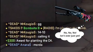 CS:GO Inferno 1v5 Ace Clutch