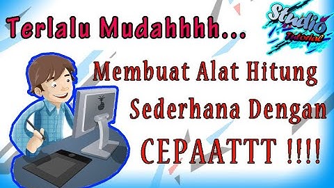 Mudahh,. Cara Membuat Kalkulator/Alat Hitung Sederhana Dengan Aplikasi Bawaan || Tutorial Komputer
