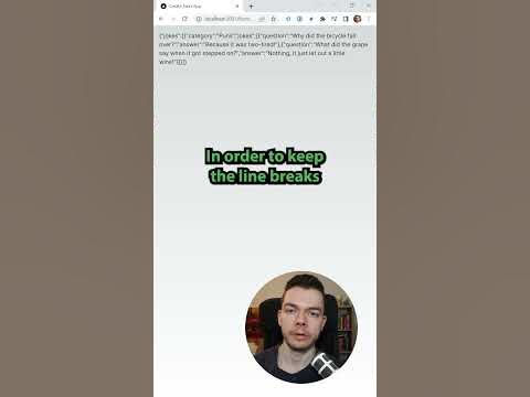How to Format & Display a Json in HTML + Javascript - YouTube