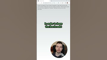 How to Format & Display a Json in HTML + Javascript