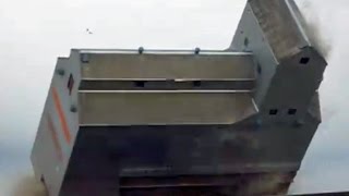 Grain Elevator Demolition in Coronach, SK.