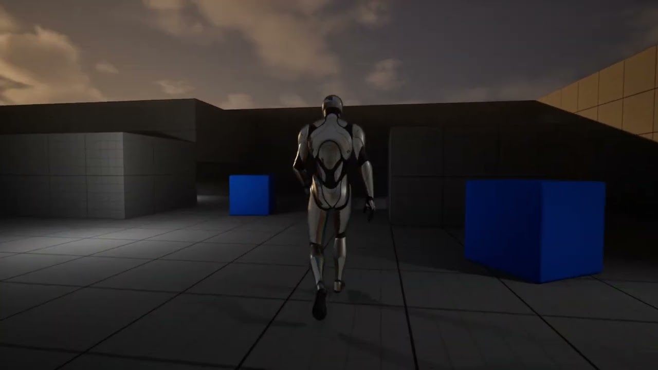 Unreal Engine Locomotion Test (Happy new Year)