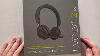 Unboxing: Jabra Evolve 2 65, wireless bluetooth headset