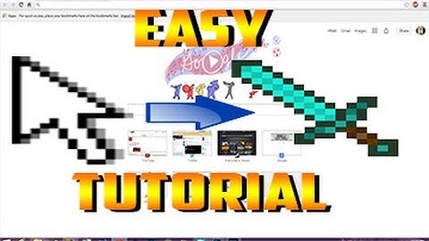 How to Change your Mouse Cursor Windows 7/8