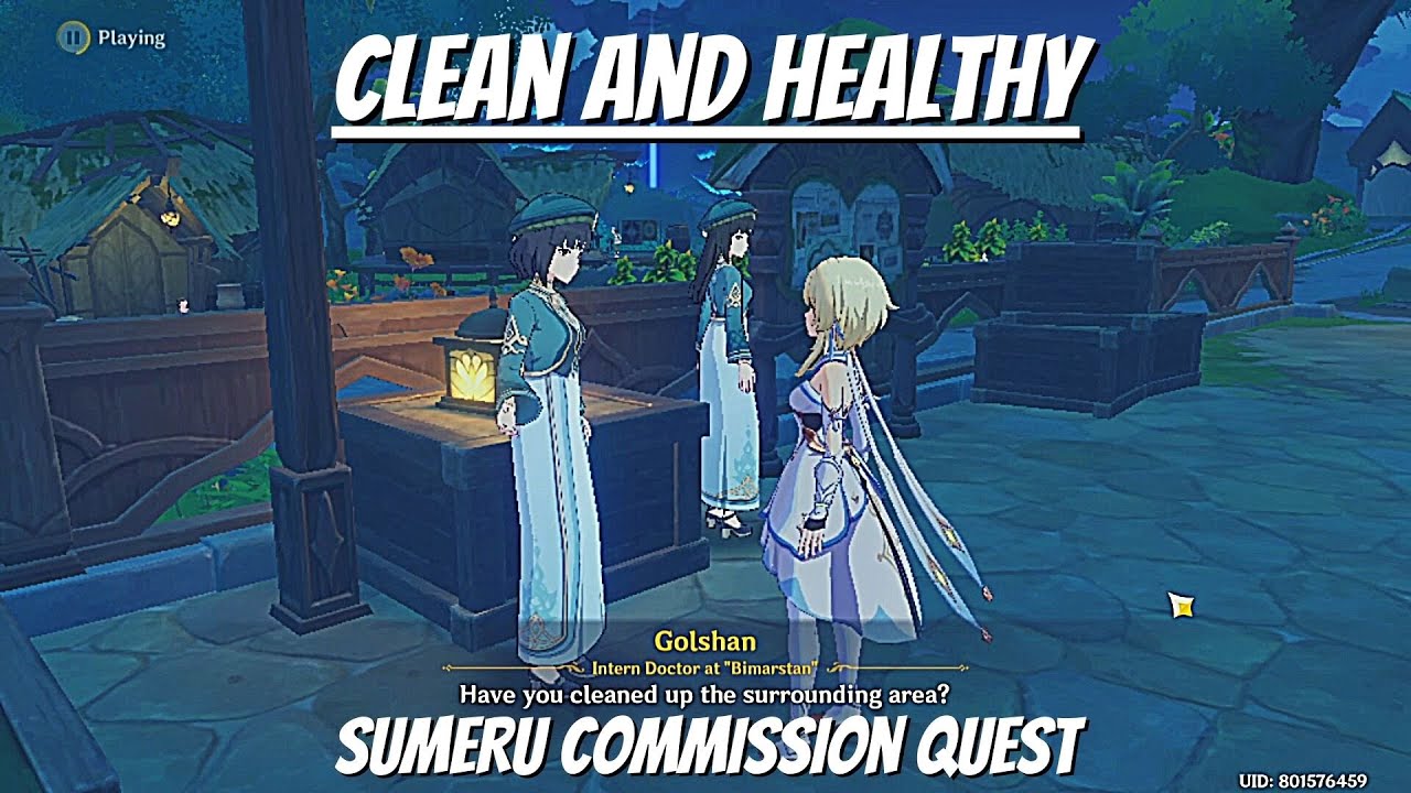 Genshin Clean And Healthy