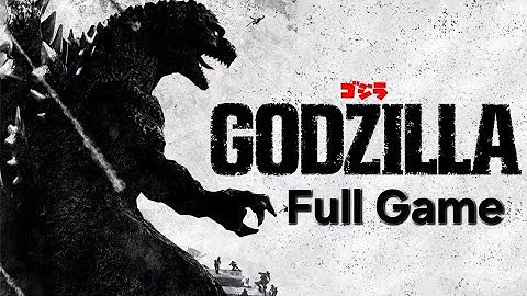 Godzilla Full Game Walkthrough | No Commentary