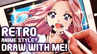 Draw With Me! | Retro Anime Style?