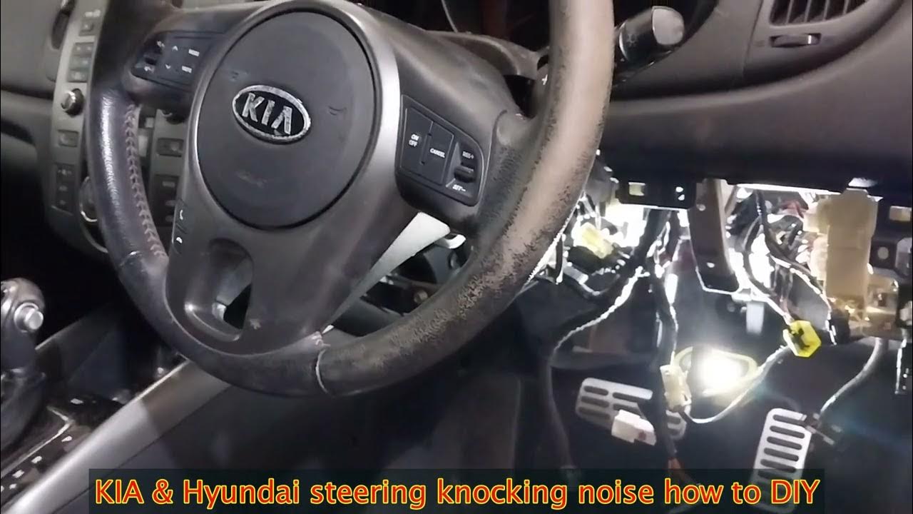 How to fix Kia Cerato Steering Knocking noise How to DIY Kia & Hyundai
