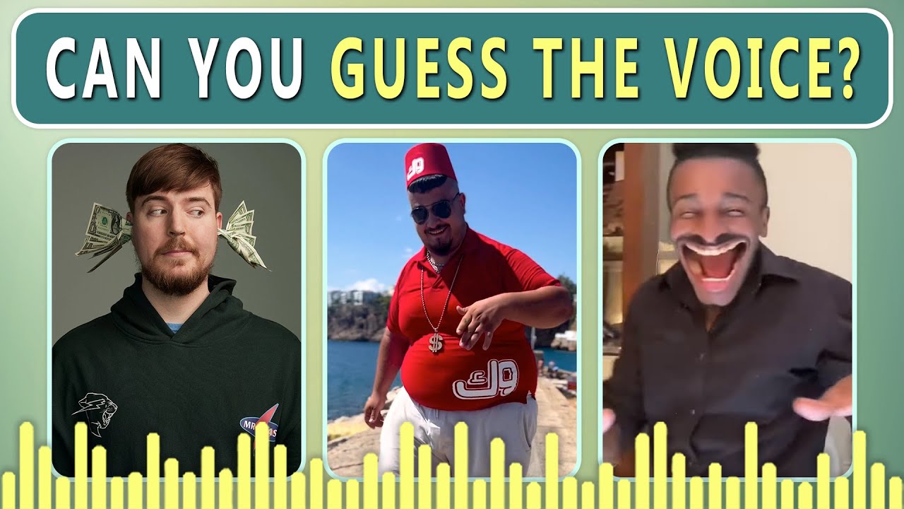 Guess The Voice of Your Favorite TikTokers | MrBeast, Wednesday, Skibidi Dom Dom Yes Yes, Royalty