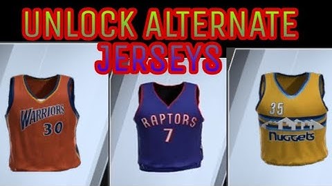 How to unlock alternate jerseys in nba 2k20 mobile all version