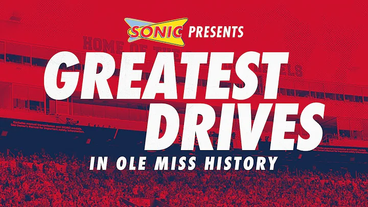 2001 Alabama - Sonic Greatest Drives in Ole Miss H...