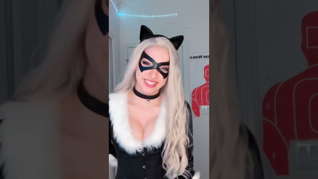 Black Cat but emphasis on the cat🐈‍⬛🖤 #blackcat #blackcatspiderman #fyp #spiderman #marvel