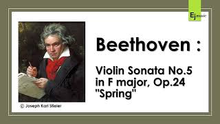 Beethoven : Violin Sonata No 5 in F major, Op.24 - Spring Sonata