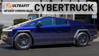 CYBERTRUCK  ULTRAFIT XP DEEP CHROMA BLUE  Color Shift PPF