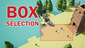 Unreal Engine 5 - Box Select /Drag Select in RTS Games - Part 1