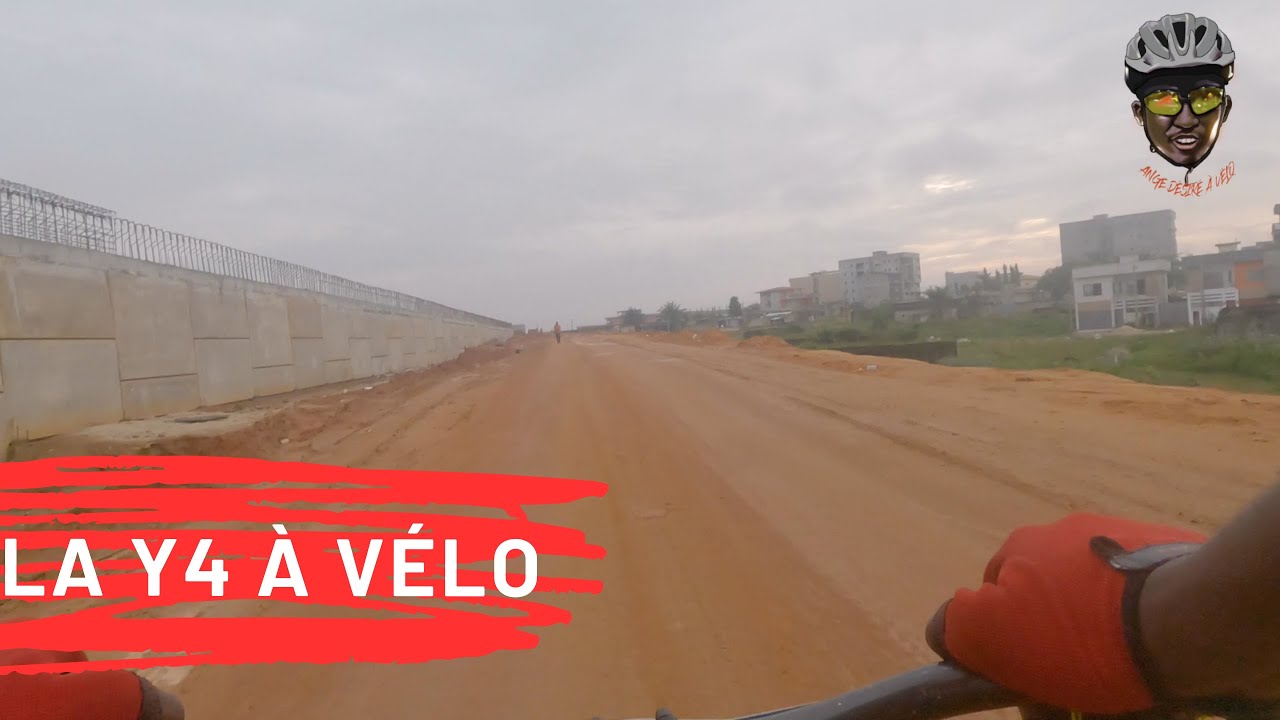 Découvrez l'Abidjan de Demain : Exploration à vélo de la Voie Y4 en Construction