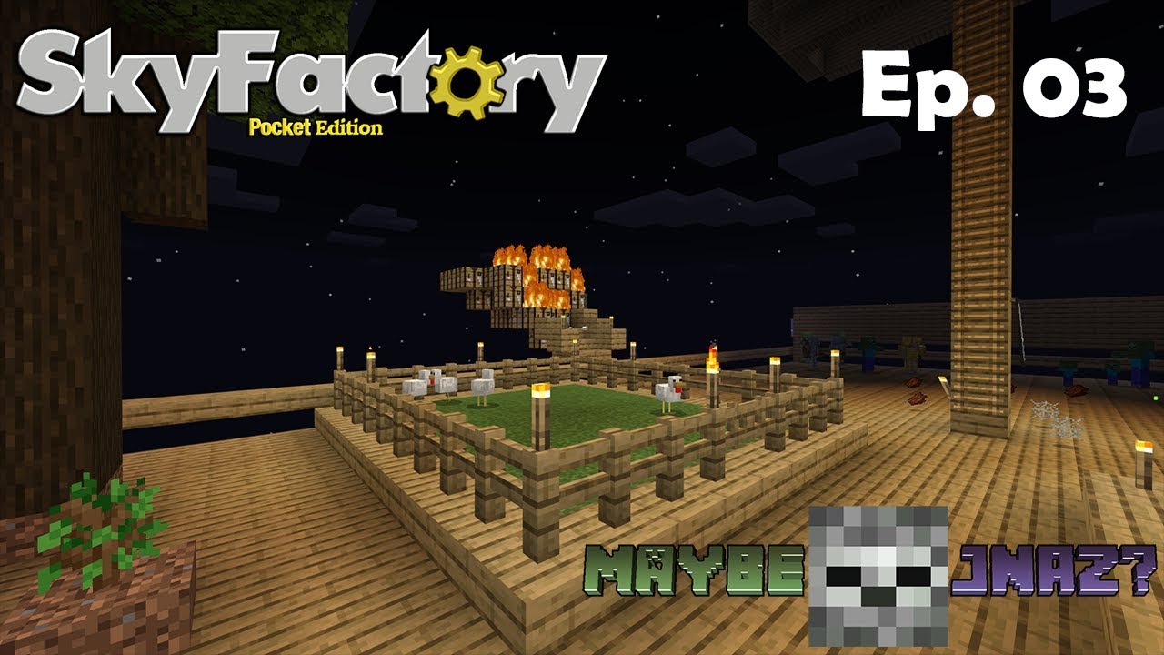 Let's Play | SkyFactory Bedrock Edition | Ep. 3 | #DanRobzProbz # ...