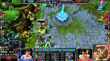 Copenhagen Wolves vs H2K Gaming Game 2   Highlights S5 EU LCS Spring Promotion Bo5 CW vs H2K G2
