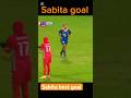 Sabita magar best goal #football #nepalifootball #shorts
