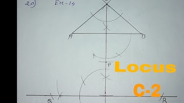 Locus || Class - (x) Ex.- 14 Qn. 20