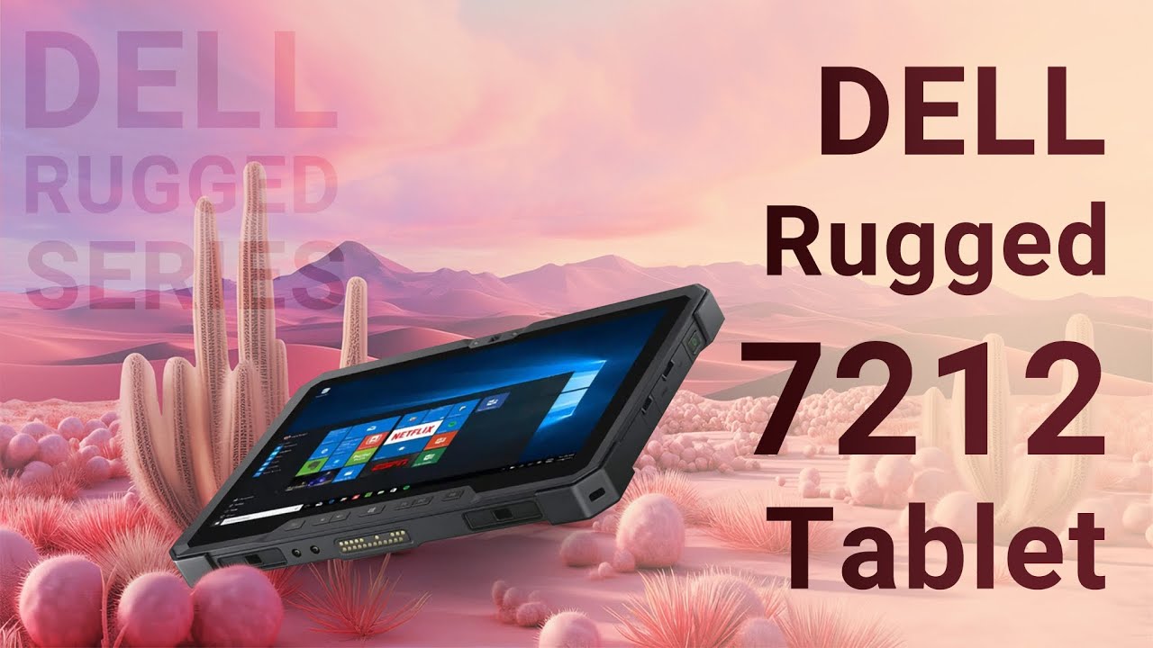 Dell Latitude 7212 Rugged Tablet 💻🖱🖥 