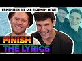 Wincent Weiss &amp; Johannes Oerding singen 𝘽𝙡𝙞𝙣𝙙𝙚 𝙋𝙖𝙨𝙨𝙖𝙜𝙞𝙚𝙧𝙚 𝙤𝙙𝙚𝙧 𝙈𝙪𝙨𝙞𝙠 𝙨𝙚𝙞𝙣 | Finish The Lyrics Teil 2