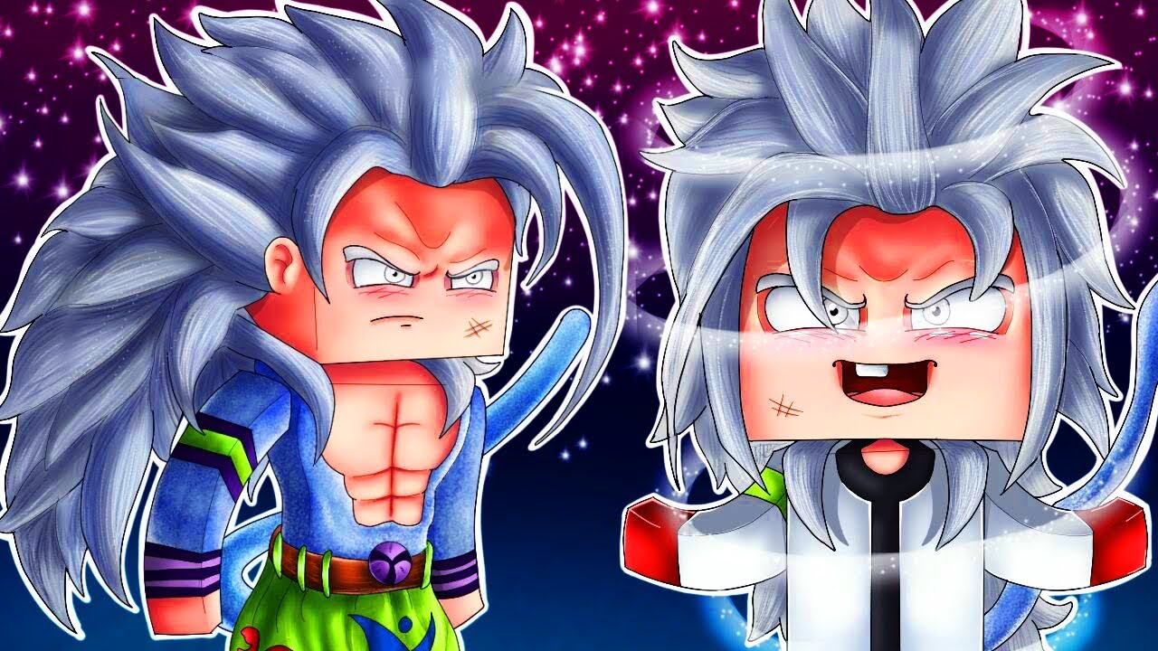 WHO´S YOUR FAMILY: A NOVA TRANSFORMAÇÃO DO SUPER SAYIAJIN 5 DO DRAGON BALL SUPER NO MINECRAFT