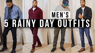 Rainy Day Outfits for Men