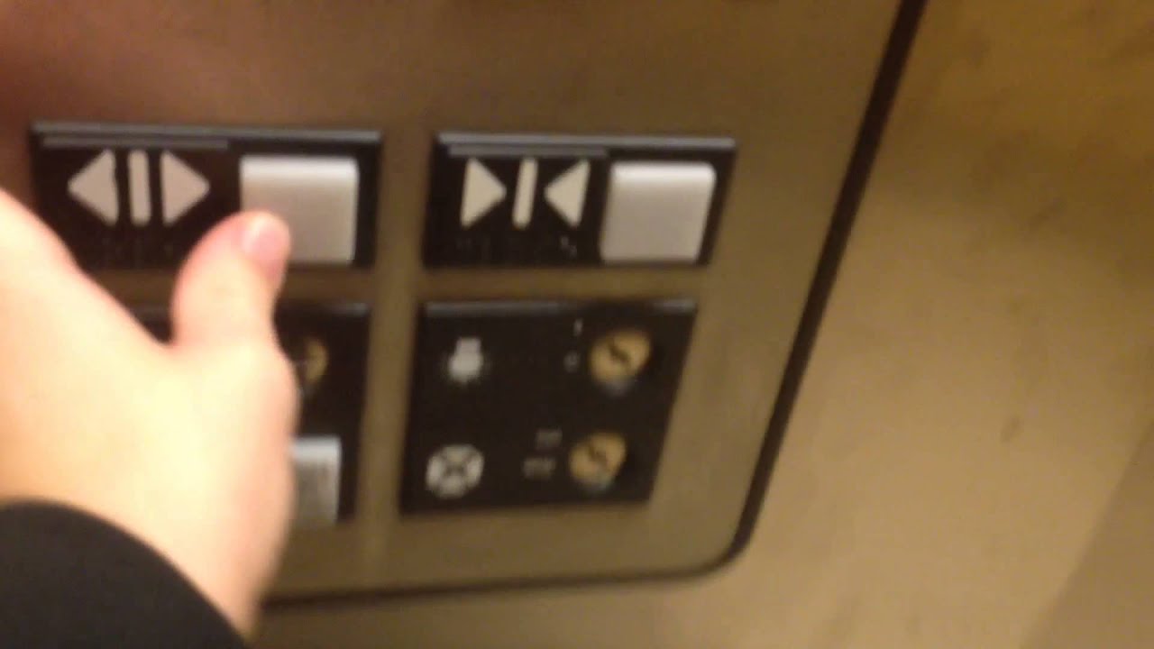 EPIC MOTOR! Otis Series 1 Hydraulic Elevator at Atlantic Superstore in