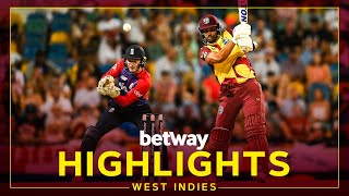 Highlights | West Indies v England | Holder Rips Through England in Opener! | 1st Betway T20I