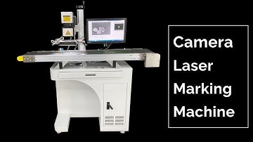 Fiber Laser Marking Machine With CCD Scan Camera System