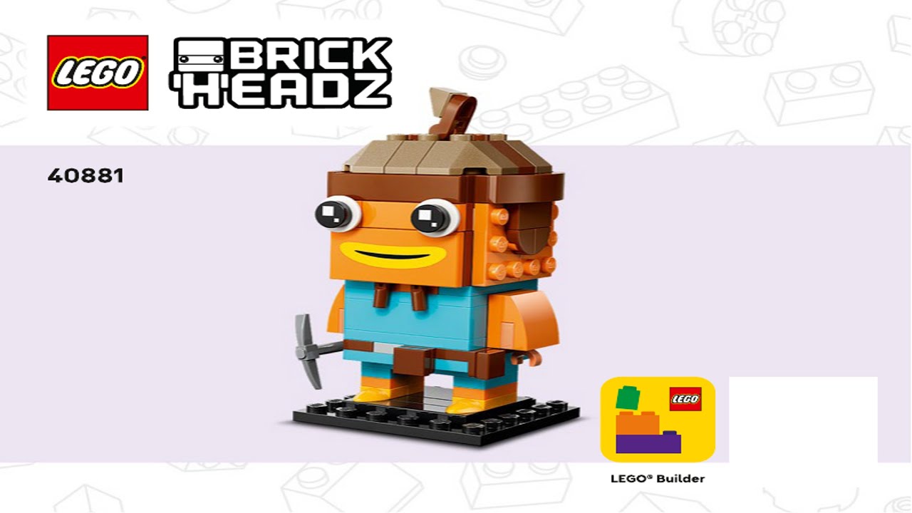BrickHeadz - Supply Llama & Fishstick - Fortnite LEGO instructions