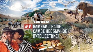 НАМИБИЯ #1 ᛫ Зебры, жирафы, слоны ᛫ Питомник гепардов ᛫ Самое необыкновенное приключение