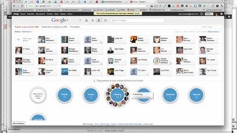 Google Plus: Creating an employee Circle
