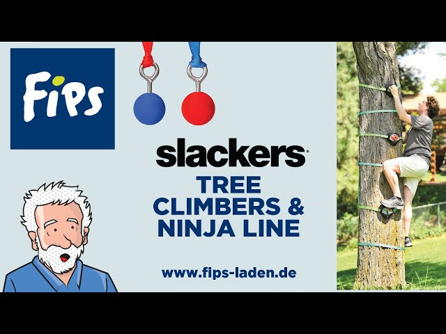 Slackers im TreeClimbers - NinjaLine YouTube und FipsTest