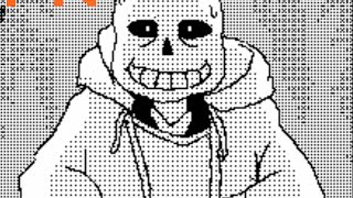 Undertale flipnote (FR) - Spare Sans (! spoiler !)