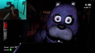 I JUMPED OUT OF MY SEAT! Five Nights At Freddie's FINAL